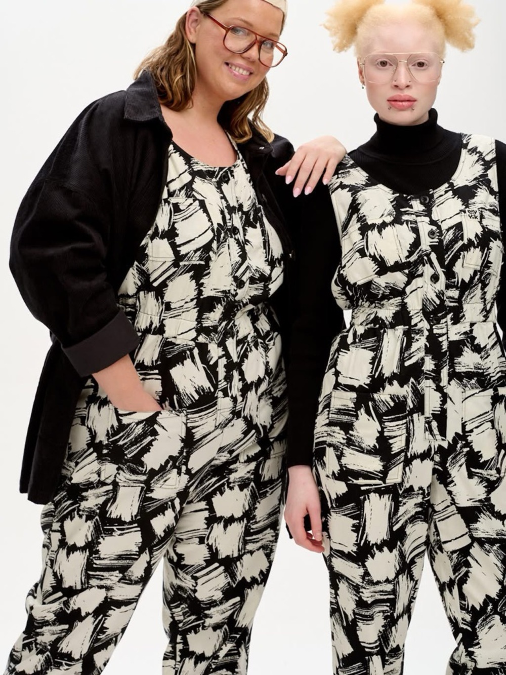 Lucy & Yak L.E. Juni Boilersuit Jumpsuit Dali Print UK 12 / US 10 EUC